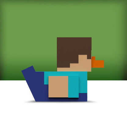 Minecraft Tubbz Mini PVC Figuur Steve 5 cm