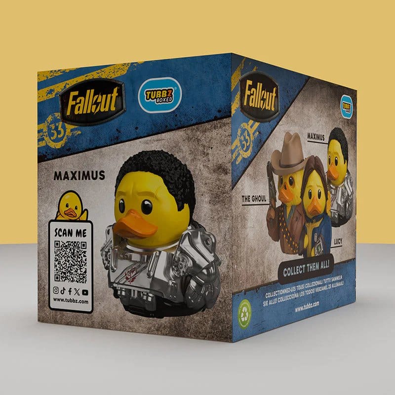 Fallout Tubbz PVC-figuur Maximus Boxed Edition 10 cm