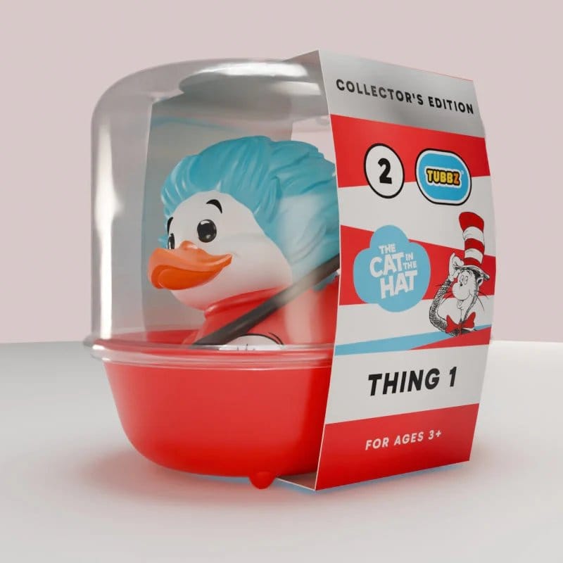 De kat met de hoed Tubbz PVC figuur Thing 1 1e editie 10 cm