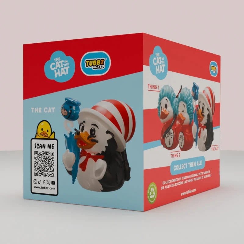 De Kat met de Hoed Tubbz PVC Figuur Boxed Edition 10 cm