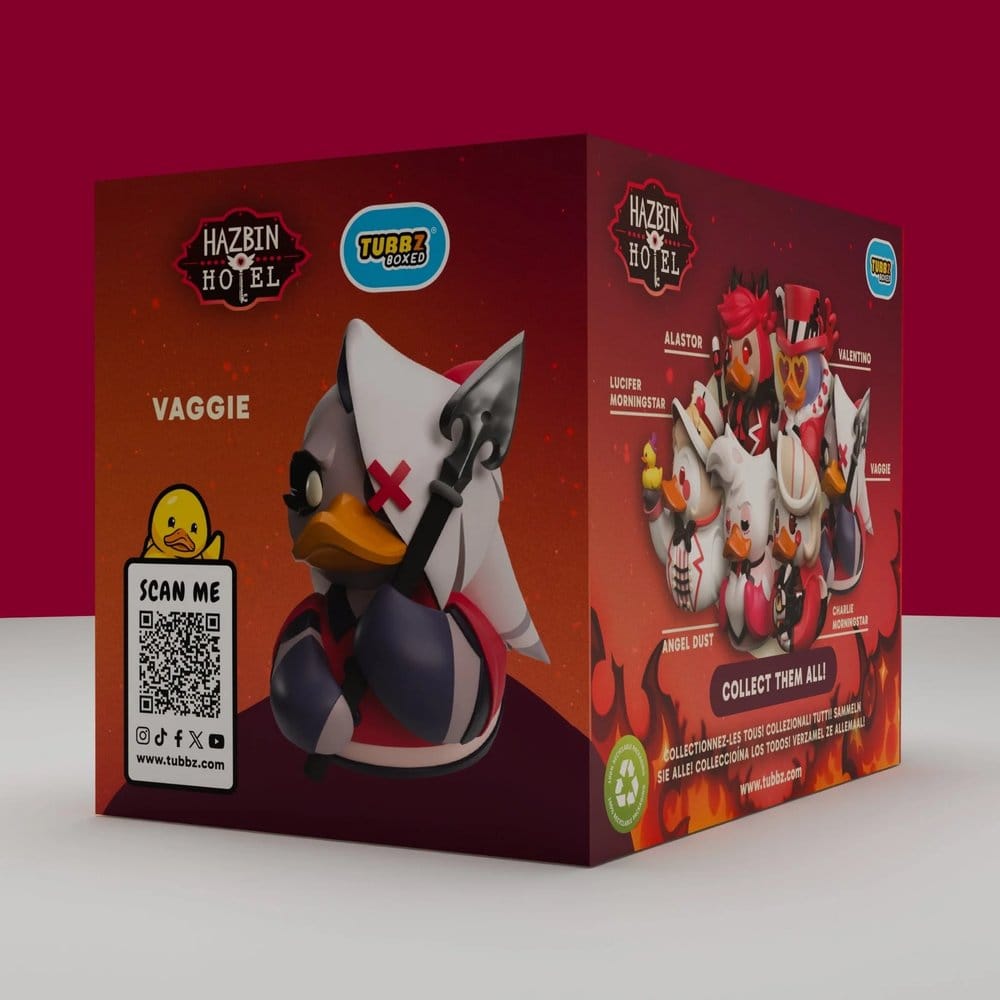 Hazbin Hotel Tubbz PVC-figuur Vaggie Boxed Edition 10 cm