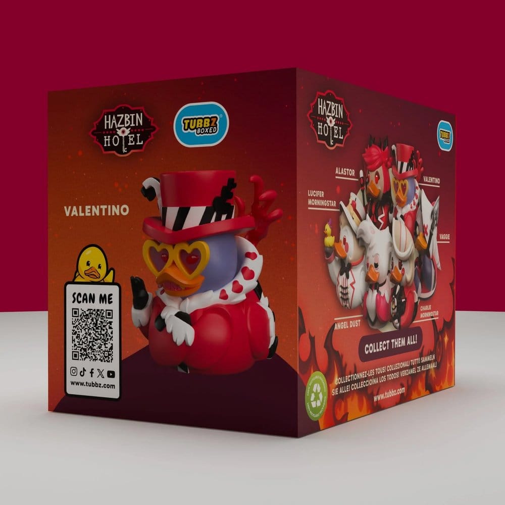 Hazbin Hotel Tubbz PVC-figuur Valentino Boxed Edition 10 cm