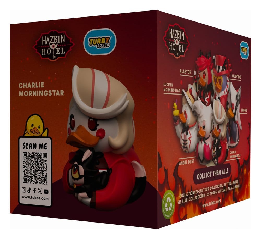 Hazbin Hotel Tubbz PVC-figuur Charlie Morningstar Boxed Edition 10 cm