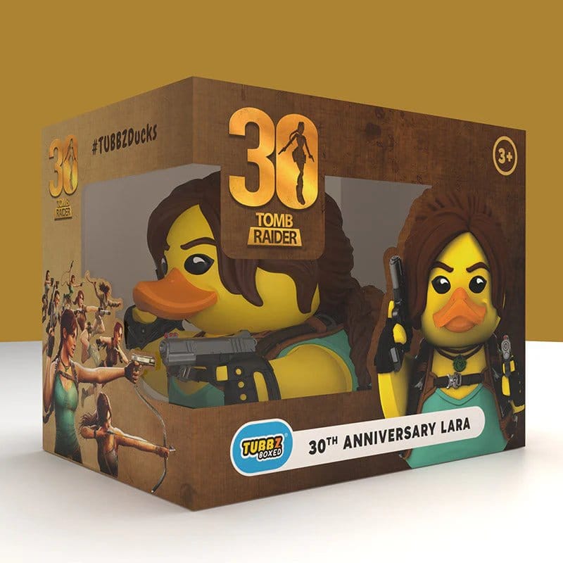 Tomb Raider Tubbz PVC-figuur Lara (30e verjaardag) Boxed Edition 10 cm
