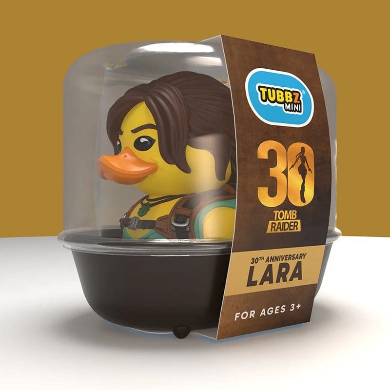 Tomb Raider Tubbz Mini PVC-figuur Lara (30-jarig jubileum) 5 cm