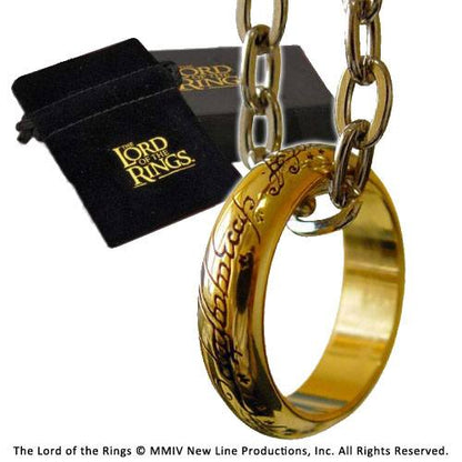Lord of the Rings Ring the One Ring (Gold Pated)