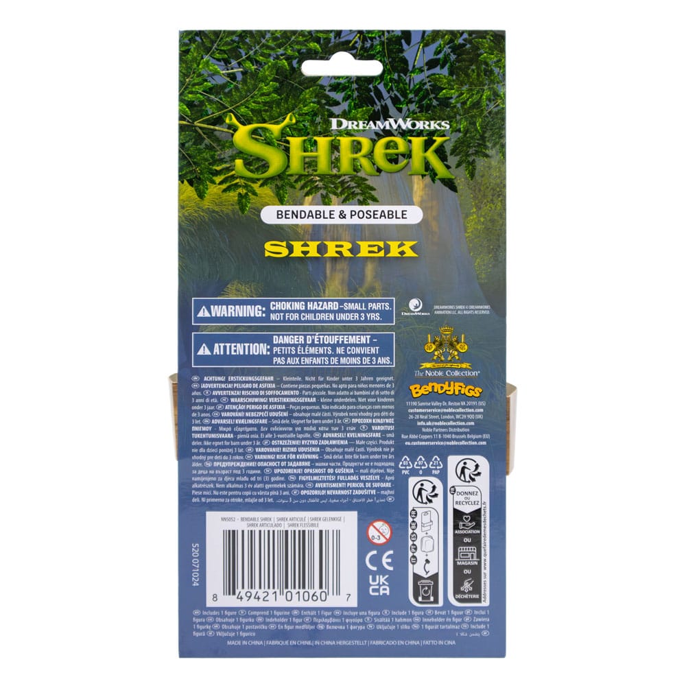 Shrek Bendyfigs Bendable figuur Shrek 15 cm