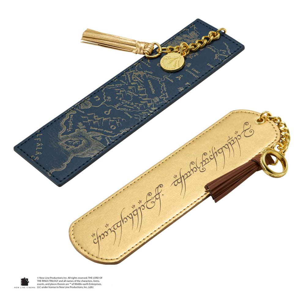 The Lord of the Rings-bladwijzers, 2-pack Middle Earth en Elven-script