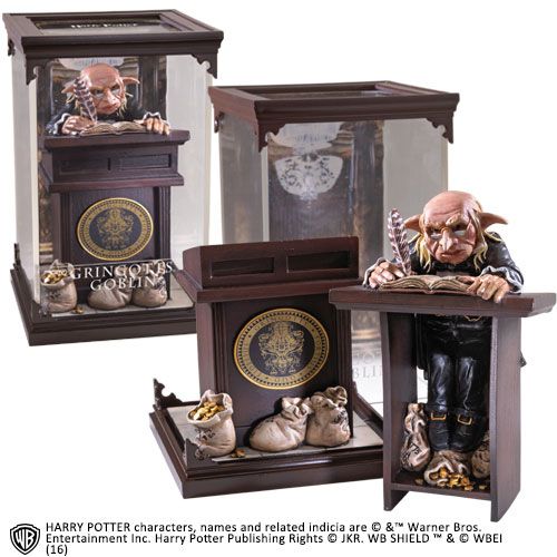Harry Potter Magical Creatures Standue Gringotts Goblin 19 cm