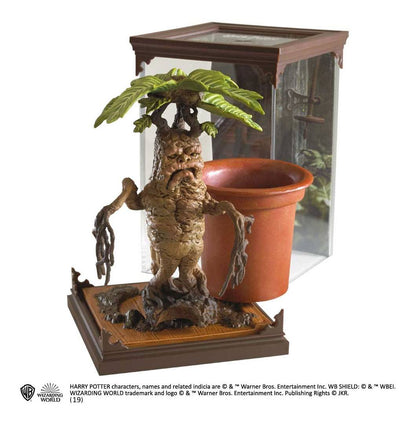 Harry Potter magische wezens standbeeld Mandrake 13 cm