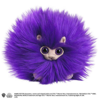 Harry Potter pluche figuur pygmy puff paars 15 cm