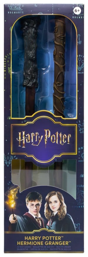 Harry Potter Rollenspel Replica Toverstokken 2-Pack Harry Potter & Hermelien Griffel 31 cm