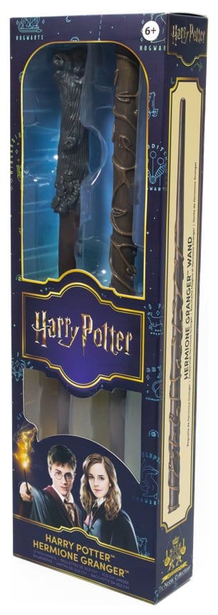 Harry Potter Rollenspel Replica Toverstokken 2-Pack Harry Potter & Hermelien Griffel 31 cm