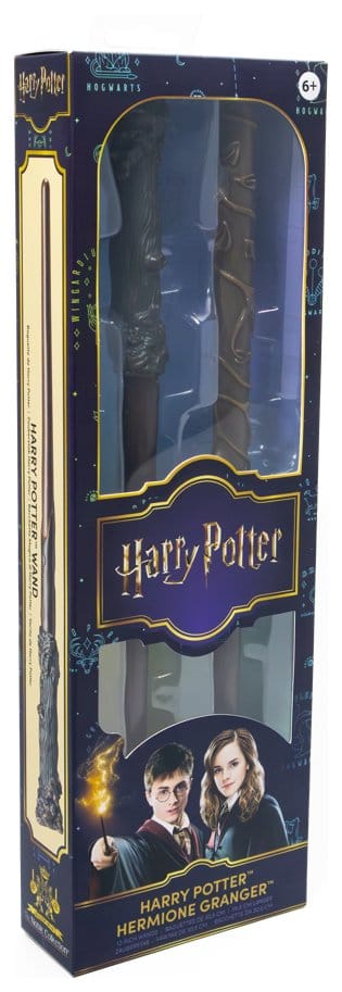 Harry Potter Rollenspel Replica Toverstokken 2-Pack Harry Potter & Hermelien Griffel 31 cm