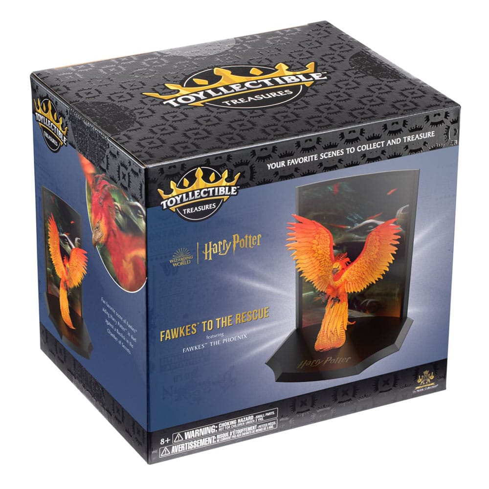 Harry Potter Toyllecteerbaar schatbeeld Fawkes Fawkes to the Rescue 13 cm