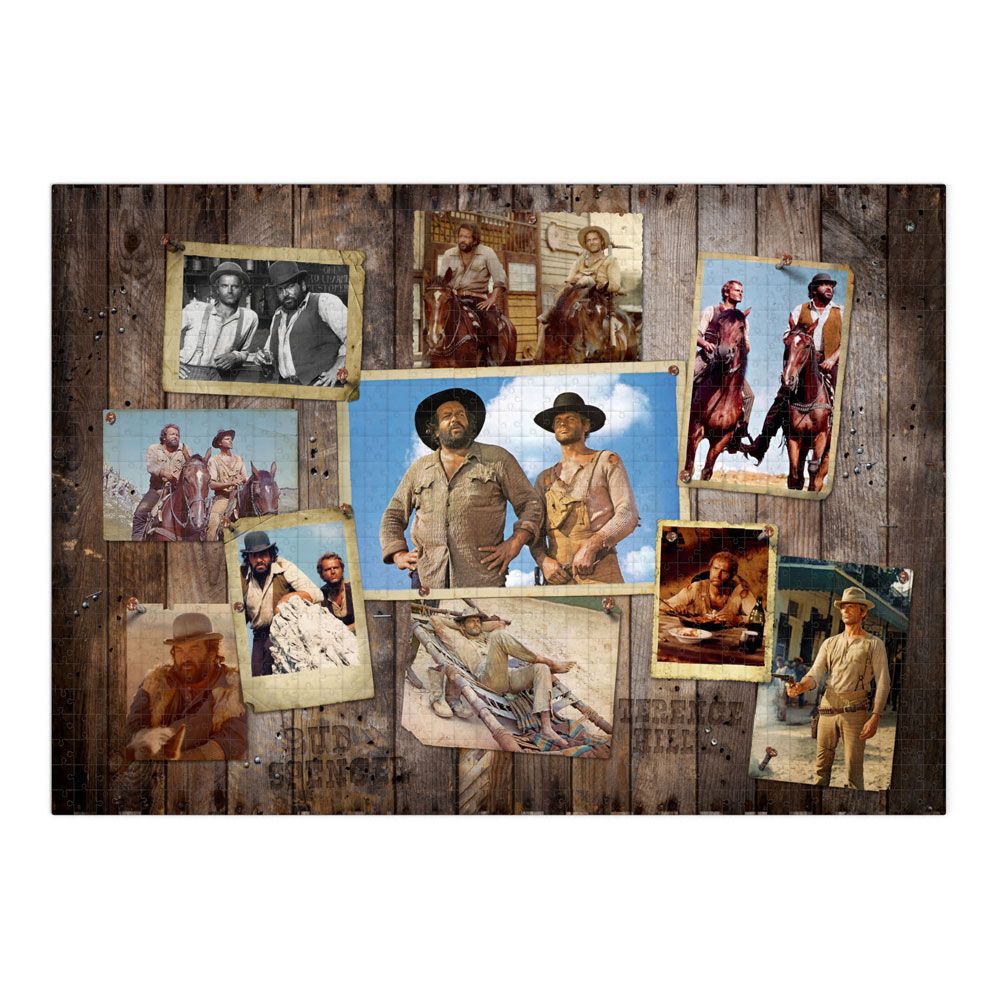 Bud Spencer & Terence Hill Jigsaw Puzzle Western Photo Wall (1000 stuks)