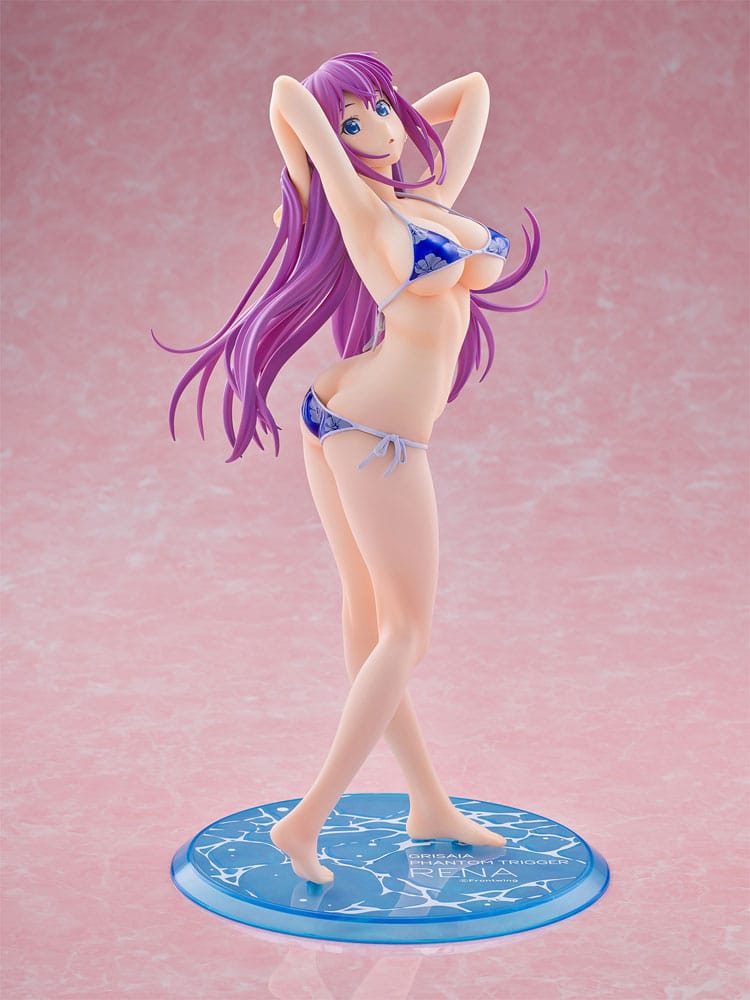 Grisaia Phantom Trigger PVC-beeld 1/6 Rena Fukami Metallic Blue Ver. 28 cm