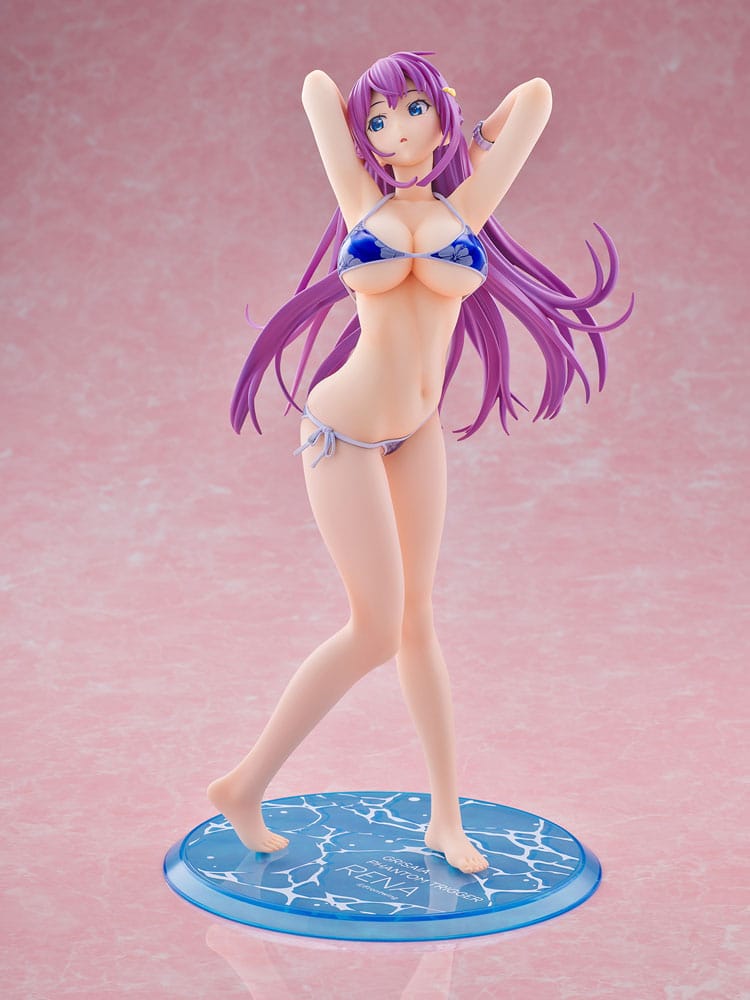 Grisaia Phantom Trigger PVC-beeld 1/6 Rena Fukami Metallic Blue Ver. 28 cm