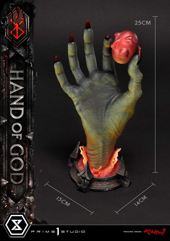 Berserk Life Scale Masterline Series Beeld Hand van God 25 cm