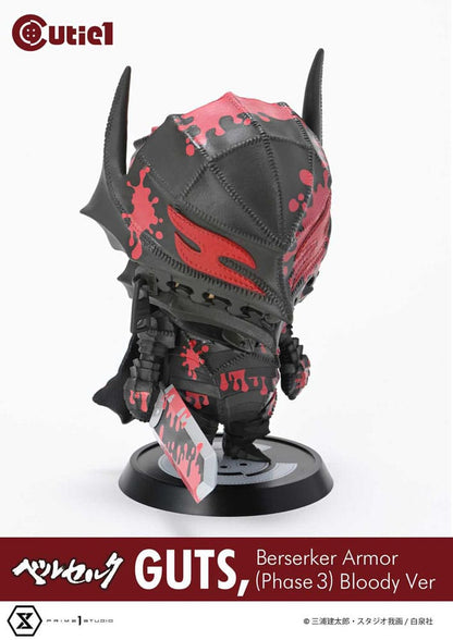 Berserk Cutie1 PVC Figuur Guts berserker pantser (fase 3) Bloody ver. 12 cm