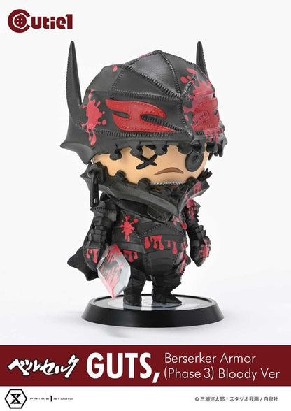 Berserk Cutie1 PVC Figuur Guts berserker pantser (fase 3) Bloody ver. 12 cm