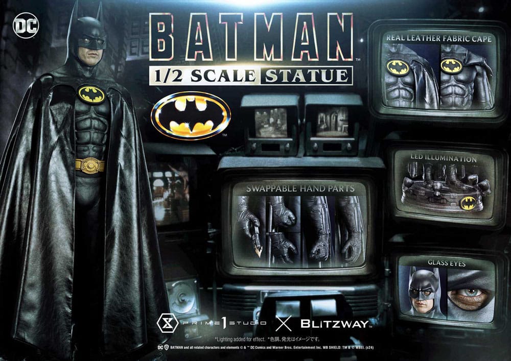 Batman standbeeld 1/2 Batman 1989 106 cm