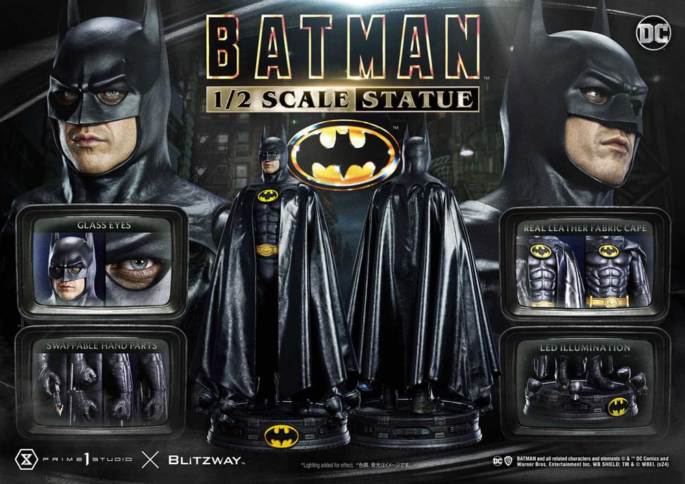 Batman standbeeld 1/2 Batman 1989 106 cm