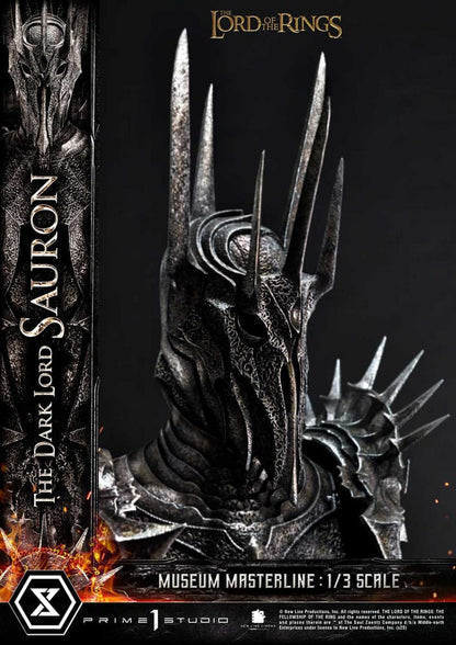 Lord of the Rings Museum Masterline Series Standbeeld 1/3 The Dark Lord Sauron Bonusversie 117 cm