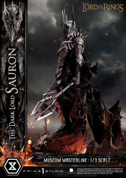 Lord of the Rings Museum Masterline Series Standbeeld 1/3 The Dark Lord Sauron Bonusversie 117 cm