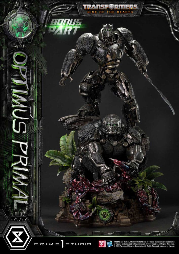 Transformers: Rise of the Beasts Museum Masterline Standue Optimus Primal Ultimate Bonus versie 72 cm
