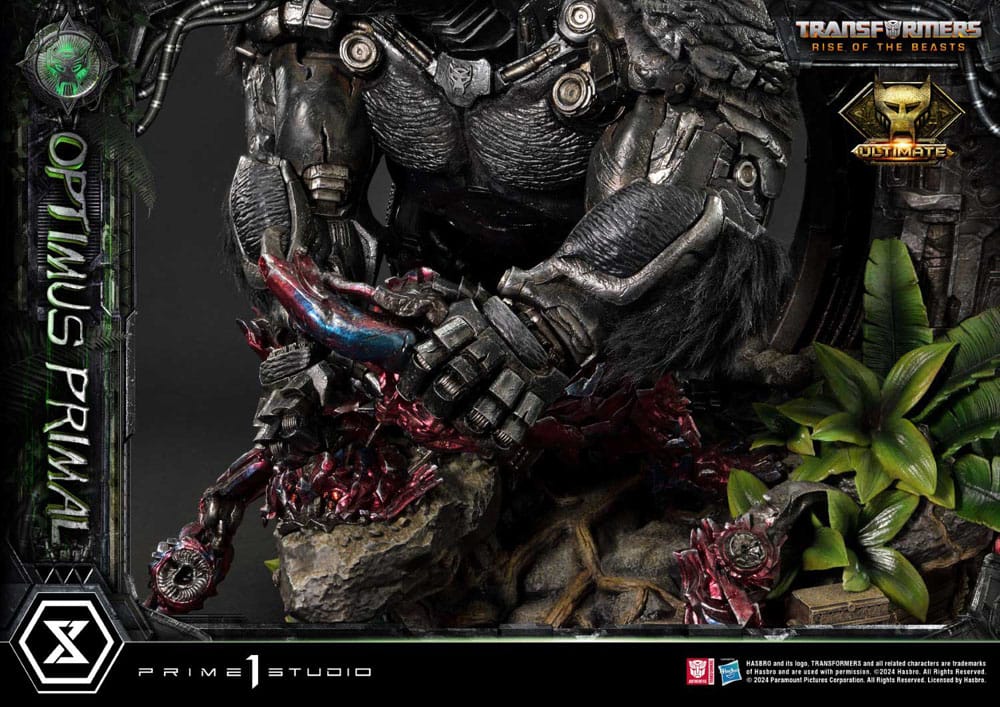 Transformers: Rise of the Beasts Museum Masterline Standue Optimus Primal Ultimate Bonus versie 72 cm