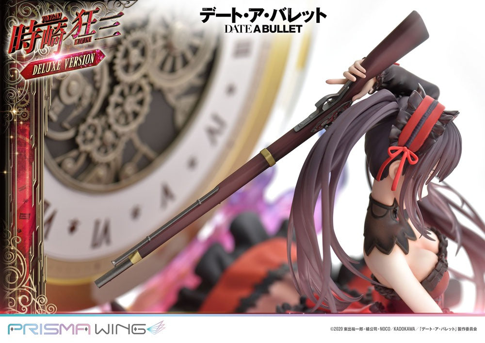 Datum een ​​live fragment: datum een ​​Bullet Prisma Wing PVC -standbeeld 1/7 Kurumi Tokisaki Deluxe versie 37 cm