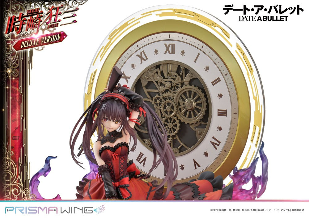 Datum een ​​live fragment: datum een ​​Bullet Prisma Wing PVC -standbeeld 1/7 Kurumi Tokisaki Deluxe versie 37 cm