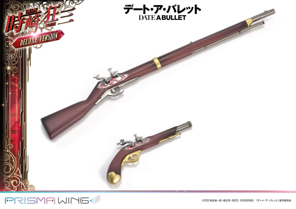 Datum een ​​live fragment: datum een ​​Bullet Prisma Wing PVC -standbeeld 1/7 Kurumi Tokisaki Deluxe versie 37 cm