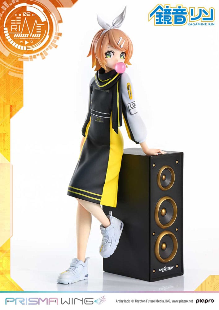 Vocaloid Piapro-personages Prisma Wing PVC-beeld 1/7 Kagamine Rin (kunst door gebrek) 21 cm