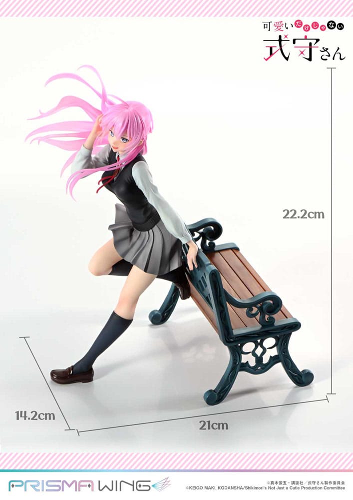 Shikimor is niet alleen een Cutie Prisma Wing PVC -standbeeld 1/7 Shikimori San 22 cm