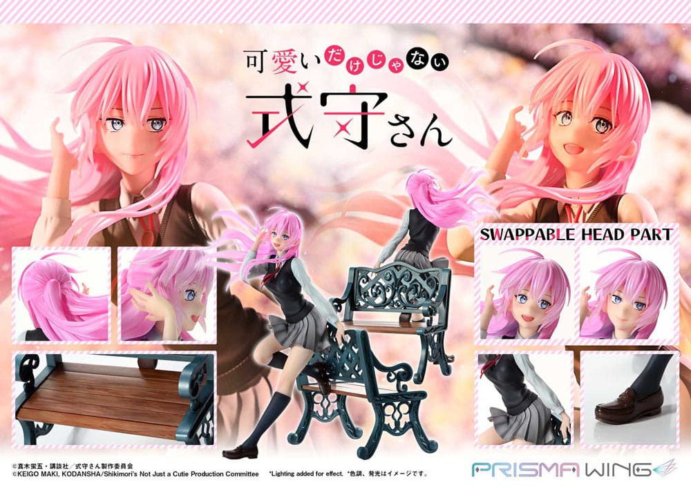 Shikimor is niet alleen een Cutie Prisma Wing PVC -standbeeld 1/7 Shikimori San 22 cm