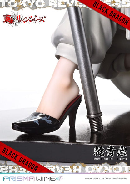 Tokyo Revengers Prisma Wing PVC standbeeld 1/7 Seishu Inui 14 cm