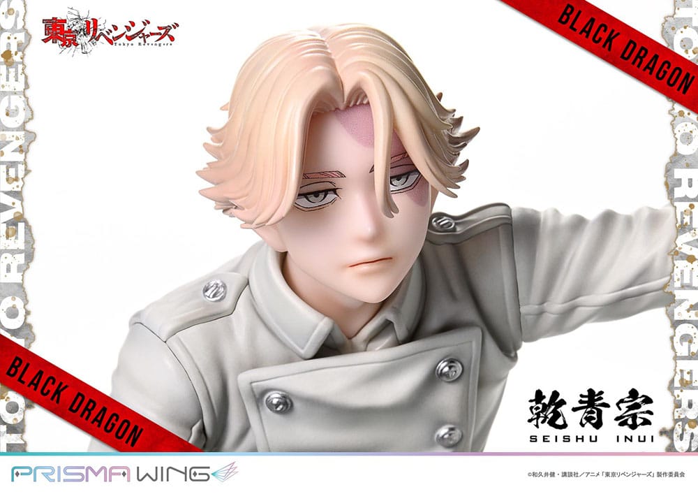 Tokyo Revengers Prisma Wing PVC standbeeld 1/7 Seishu Inui 14 cm