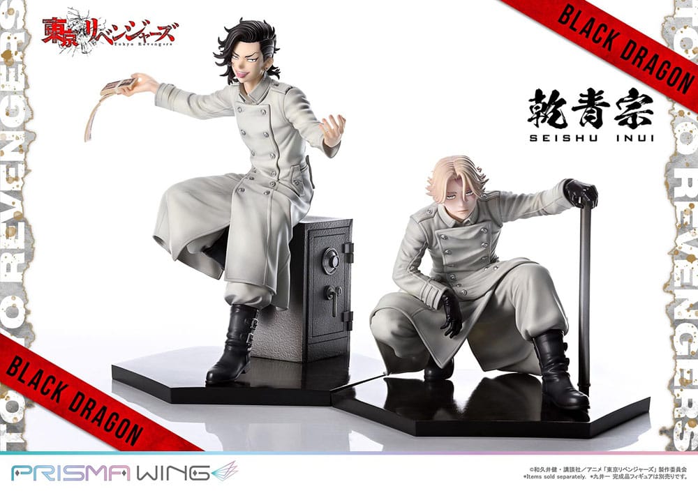 Tokyo Revengers Prisma Wing PVC standbeeld 1/7 Seishu Inui 14 cm