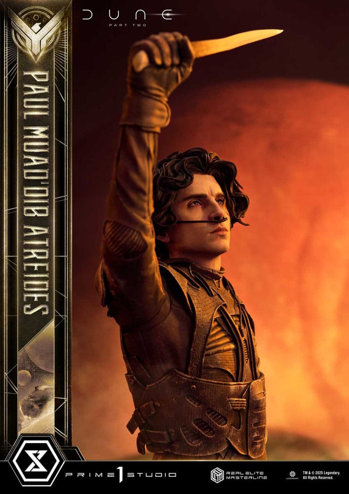 Dune: Deel twee echte elite masterline -serie standbeeld 1/3 Paul Atreides 90 cm