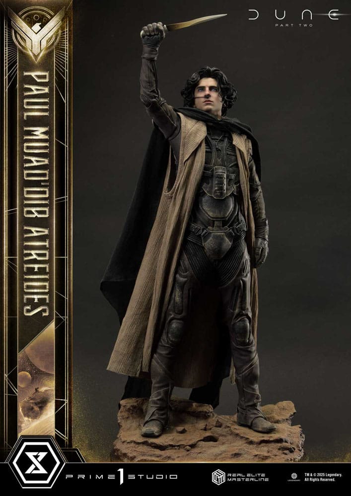 Dune: Deel twee echte elite masterline -serie standbeeld 1/3 Paul Atreides 90 cm