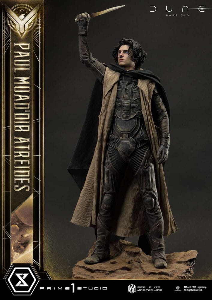 Dune: Deel twee echte elite masterline -serie standbeeld 1/3 Paul Atreides 90 cm