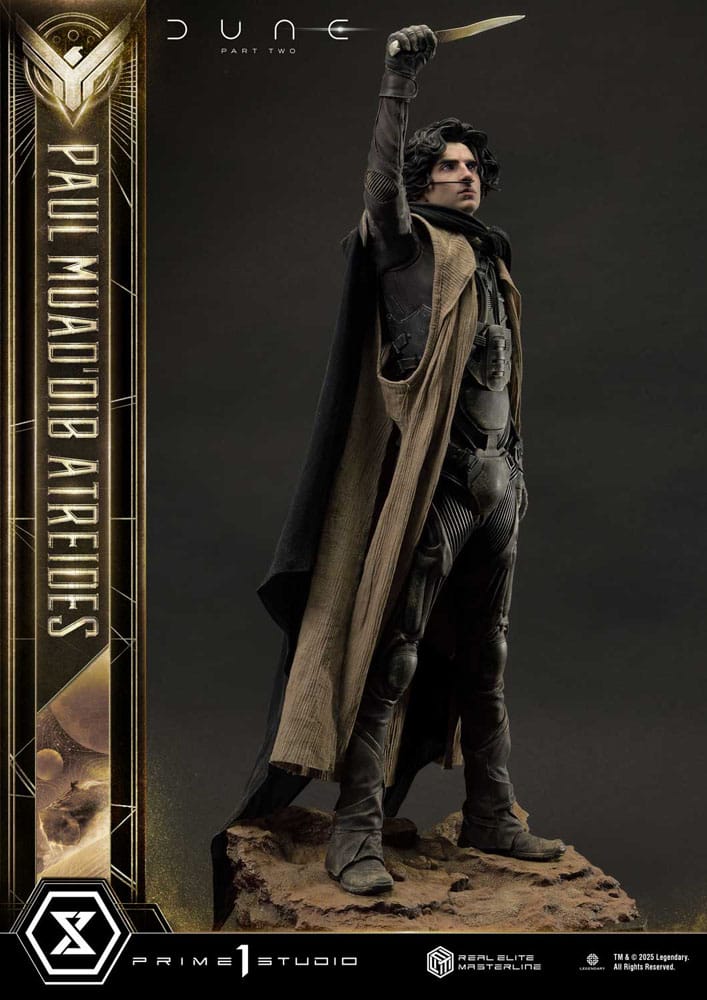 Dune: Deel twee echte elite masterline -serie standbeeld 1/3 Paul Atreides 90 cm