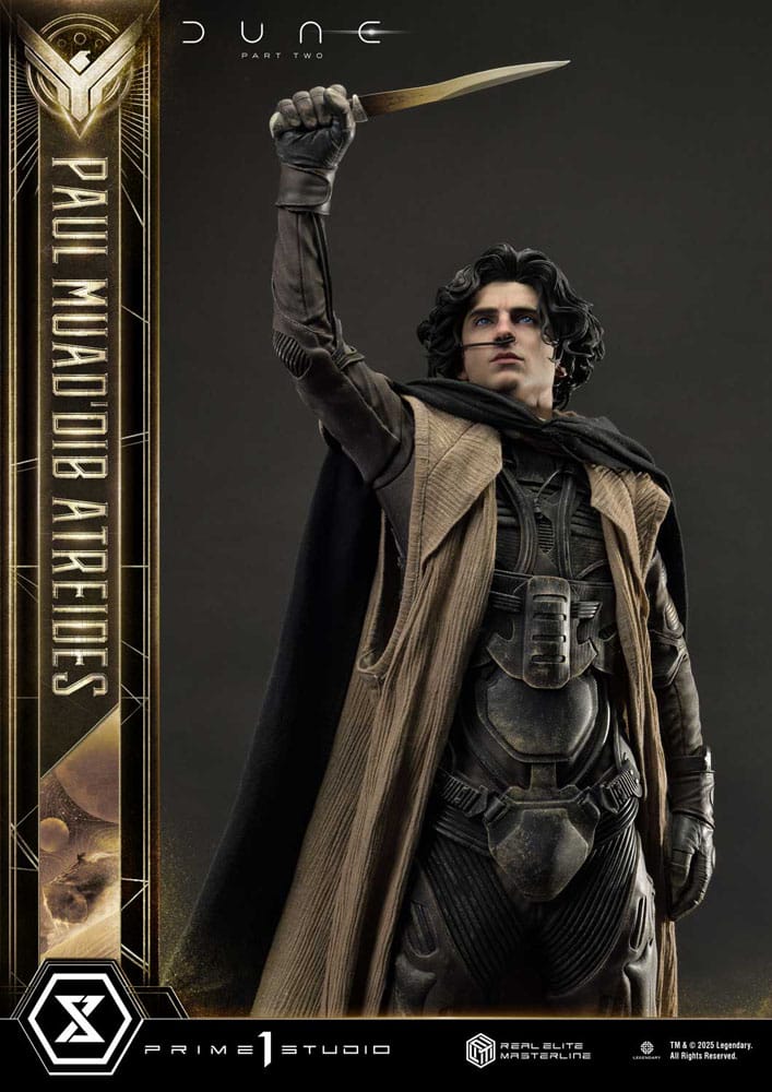 Dune: Deel twee echte elite masterline -serie standbeeld 1/3 Paul Atreides 90 cm