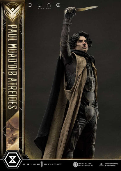 Dune: Deel twee echte elite masterline -serie standbeeld 1/3 Paul Atreides 90 cm