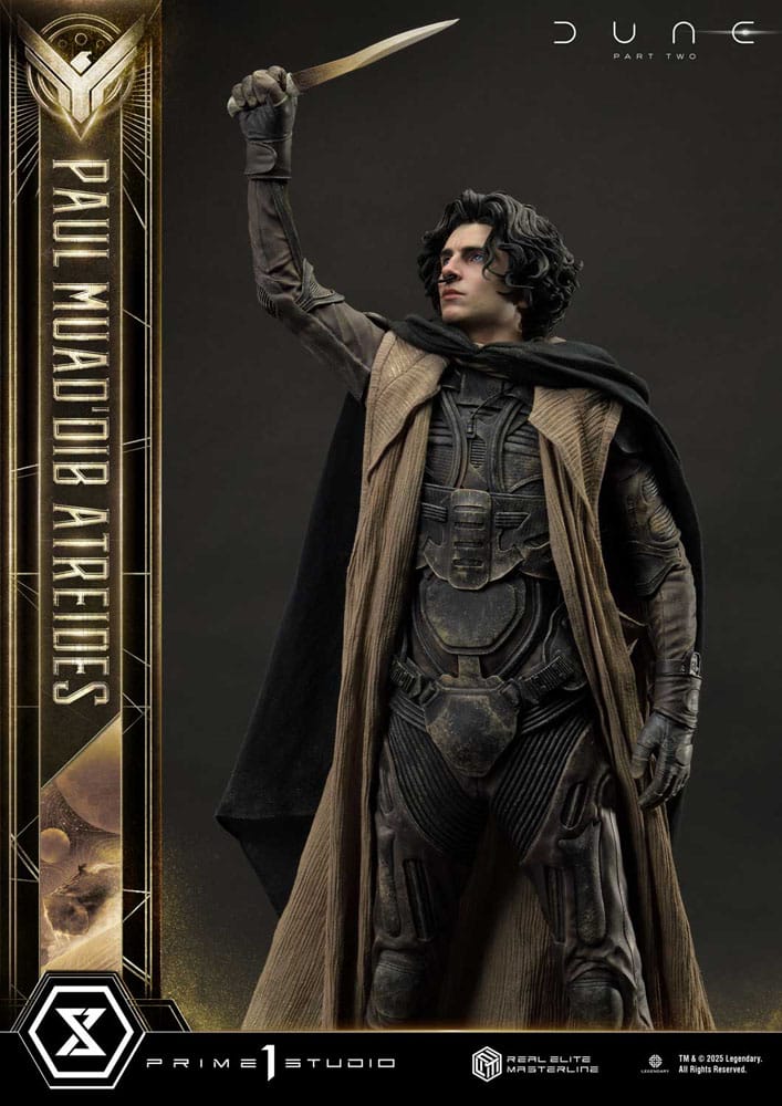 Dune: Deel twee echte elite masterline -serie standbeeld 1/3 Paul Atreides 90 cm