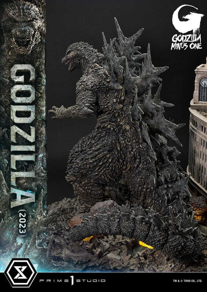 Godzilla minus één diorama masterline -serie Godzilla 2023 70 cm