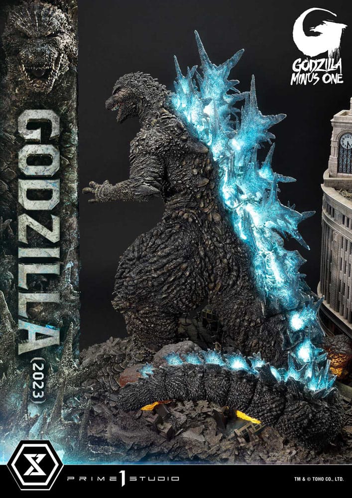 Godzilla minus één diorama masterline -serie Godzilla 2023 70 cm