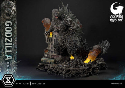 Godzilla minus één diorama masterline -serie Godzilla 2023 bonusversie 70 cm